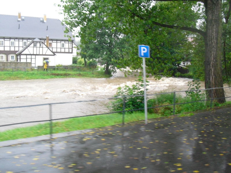 Hochwasser August 2010 Bild 22