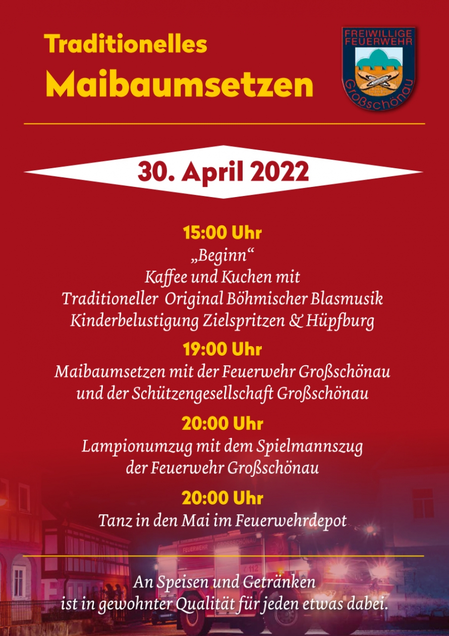 Maibaumsetzen 2022