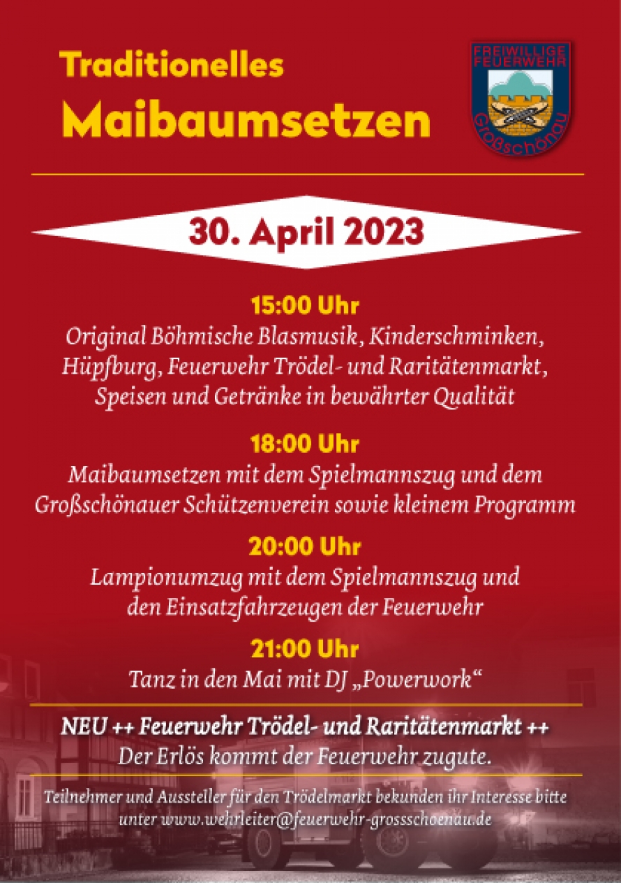 Maibaumsetzen 2023