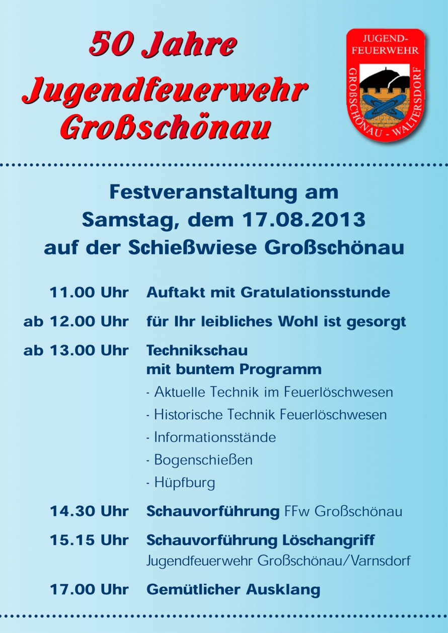50 Jahre Jugendfeuerwehr