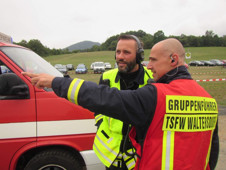 Blaulichtfahrt für einen guten Zweck