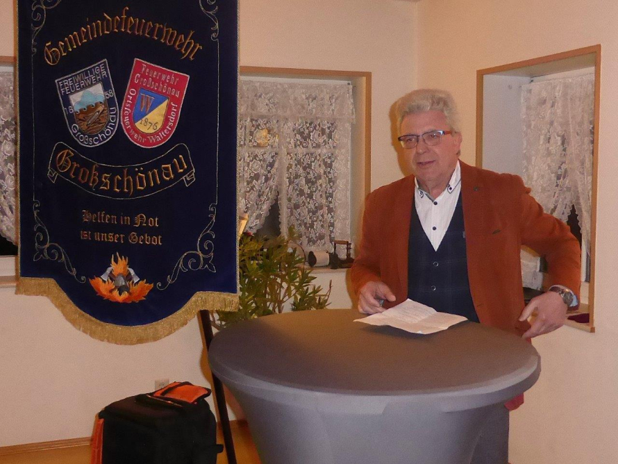 Jahreshauptversammlung der Gemeindefeuerwehr